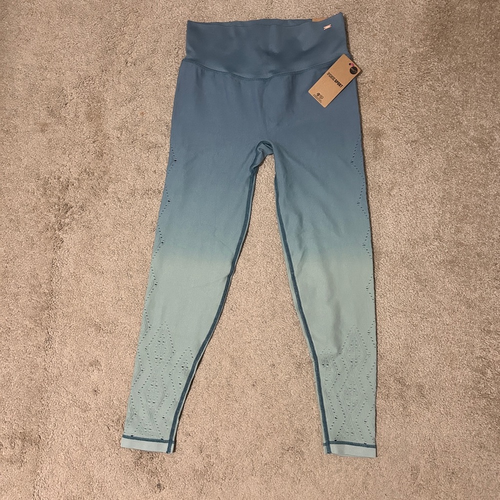 Pink Sport ombre blue leggings